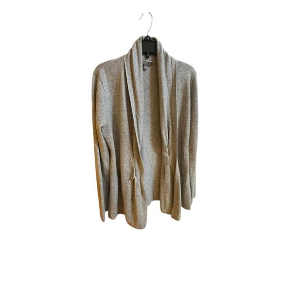 Neiman Marcus  Cashmere Collection  Open Front Beaded Ties Cardigan Size L #1107 - Picture 7 of 16